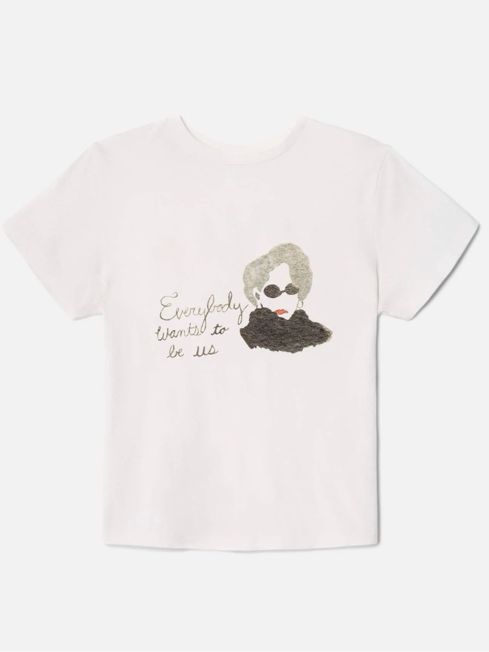 RE/DONE Everybody Wants To Be Us Graphic NWT